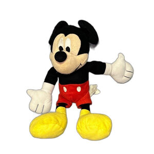 Disney World Mickey Mouse Plush 6.5 Inch Classic Outfit